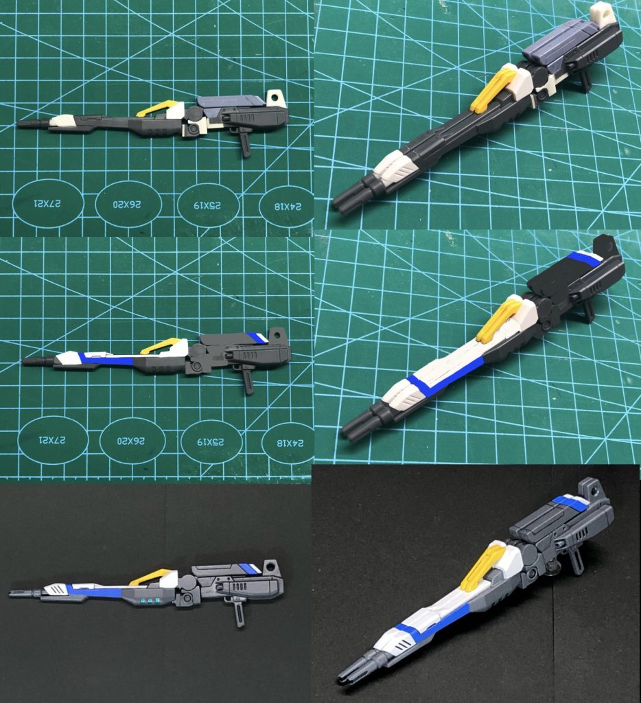 製作途中画像①今回も、画像処理アプリを用いてあらかじめどのように塗り分けるかをシュミレーションしておきました。実際に完成したものをとてもイメージしやすいのでよく活用しています。