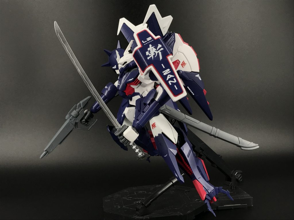 たまには漢字のデカールを使いたかったのでちょっと大袈裟なくらいな表現をしてみました