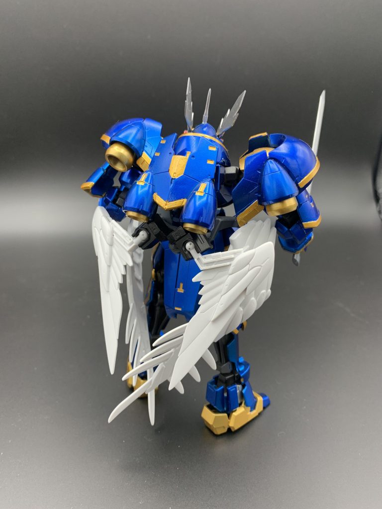 羽はSDCSゼロカスから。スカイハイウィングは大きすぎるんですよねぇ。安いしゼロカスの羽おすすめ。