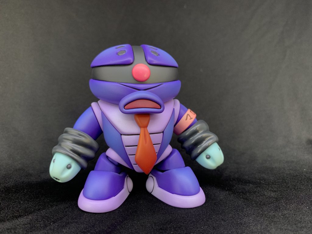 だらしない肉付きにしてヌボーン感を出しました