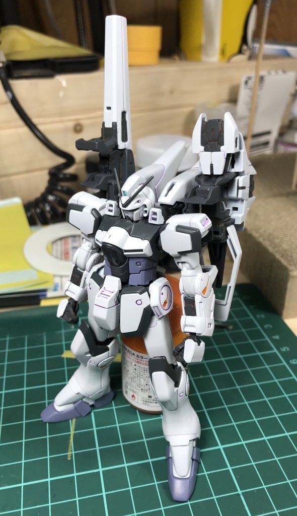 そしてこちらが塗装直後。