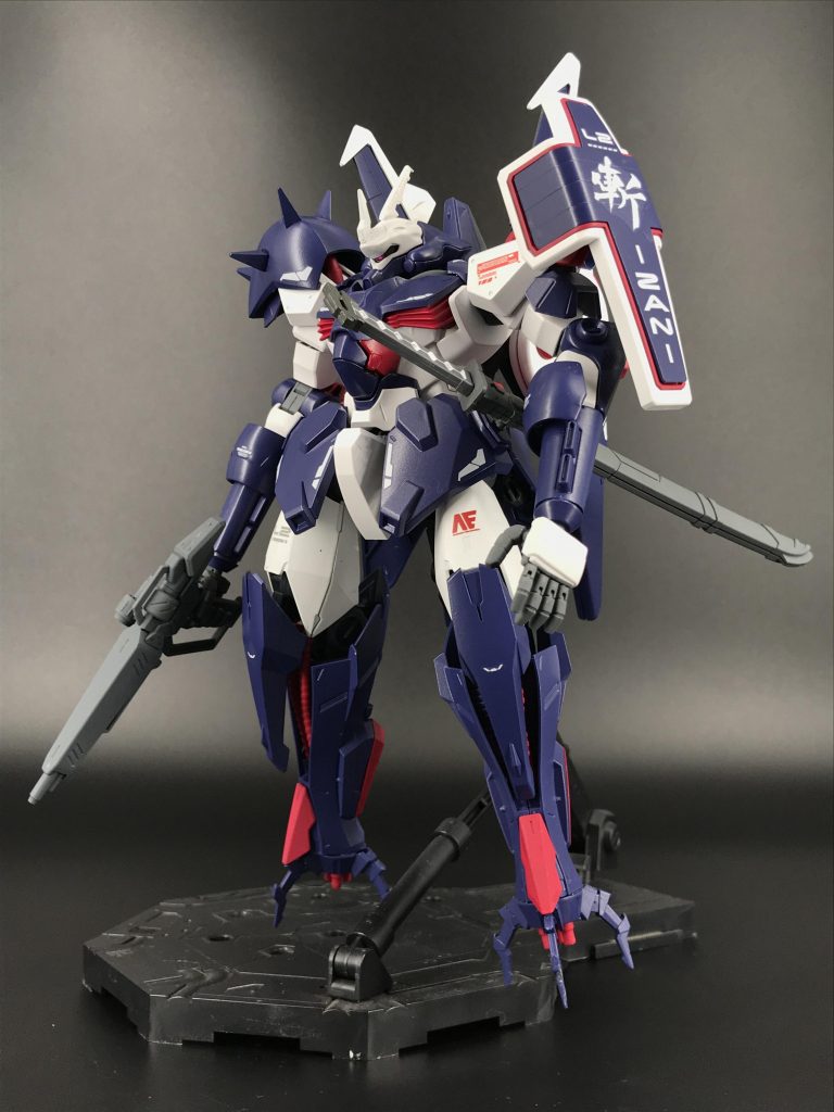 Gレコのモランを参考に改造したので脚と腕を長くしてます