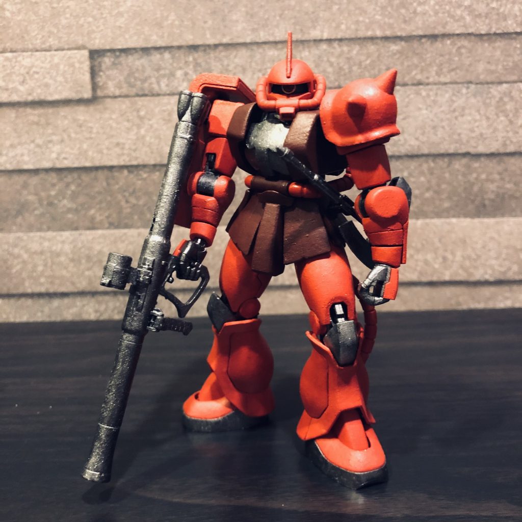 正面×バズーカです。