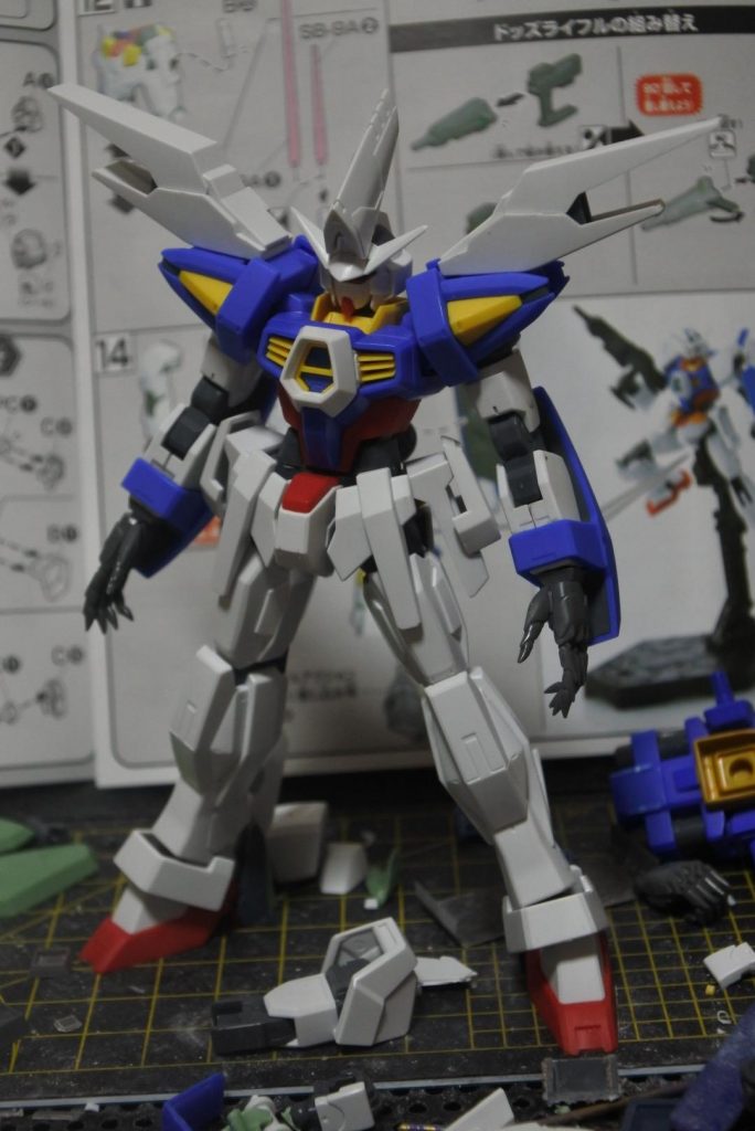 実は今回AGE-1を作るのは2度目で､本来は自分がどこまでできるようになったか知りたくなって作り始めたのですが､途中で歯止めが利かなくなり完成品の形に落ち着いた…と言う話があったりします（；^ω^）