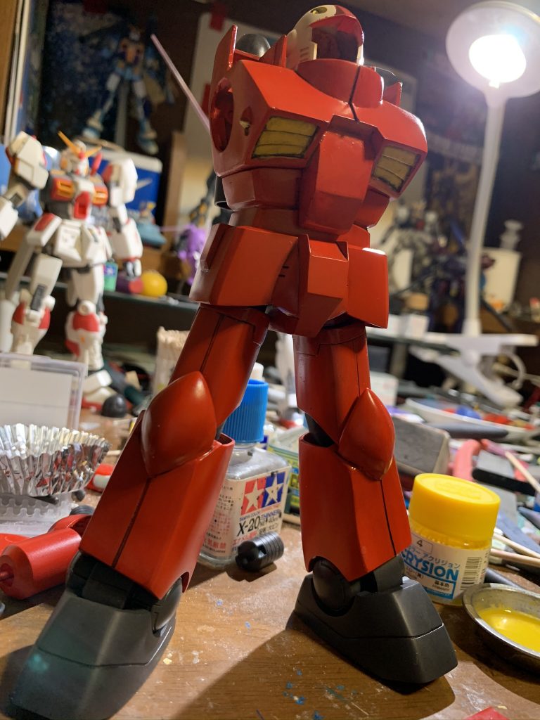 制作期間は3ヶ月くらい。丁寧に作った…というよりは途中で何度も投げ出しそうになったのをむりやり成仏させた感じです。細かい処理不足がたくさんだけど今回はこれで完成!