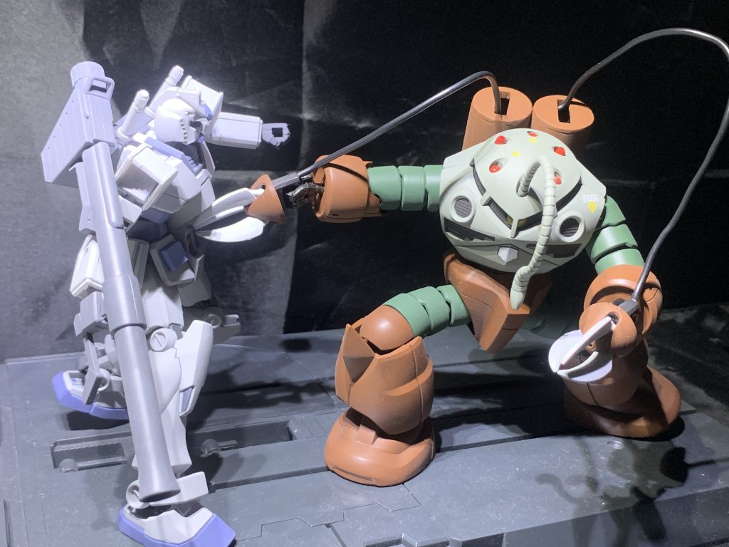 お決まりのポーズ