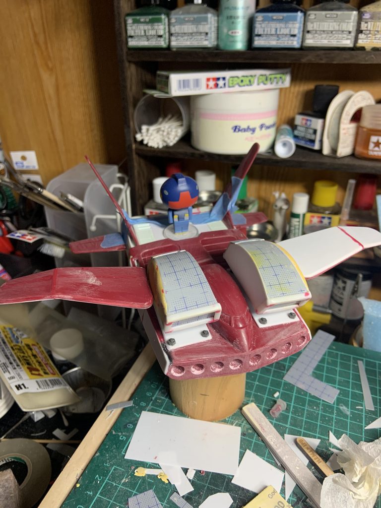 ドダイもコアブースターとのミキシングとスクラッチで製作しました。