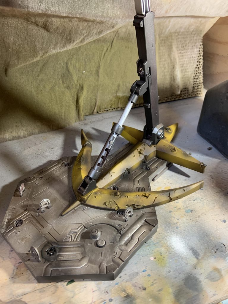 アクションベースにアクションベースを乗せましたwww連邦軍の拠点を攻めた感じに仕上げました。