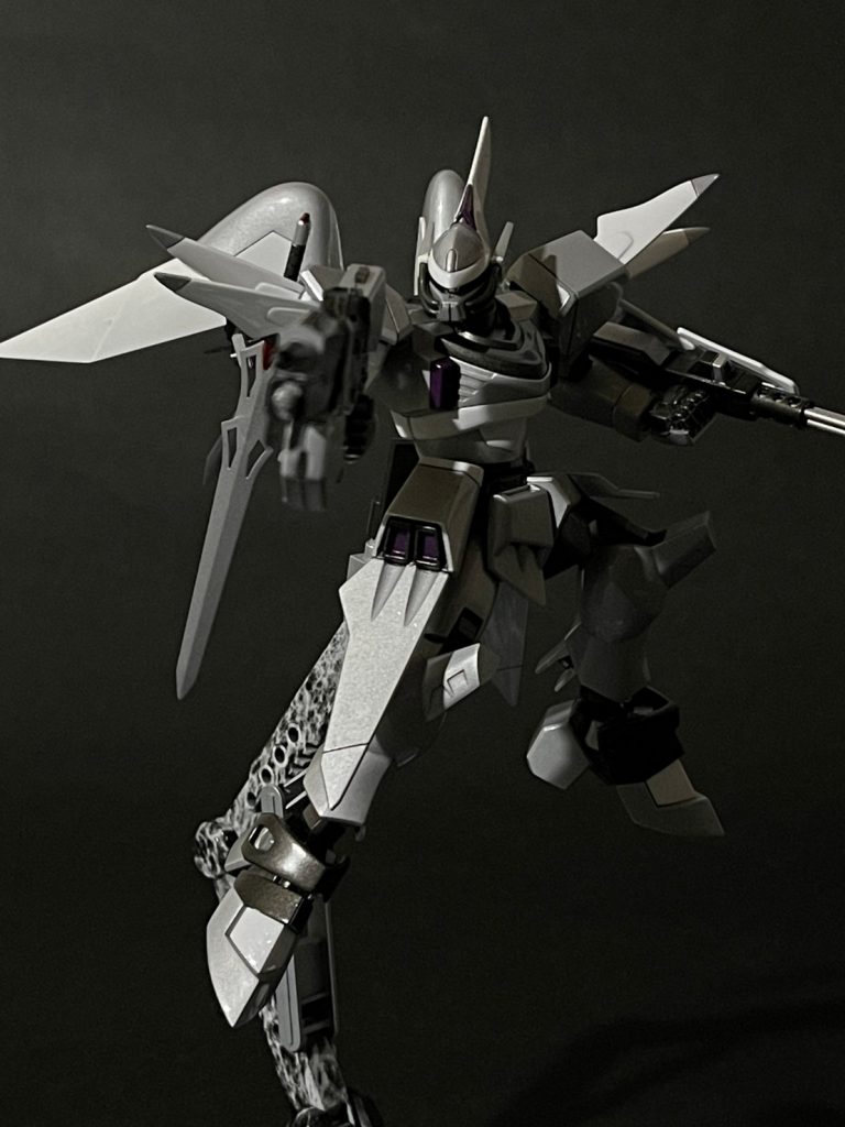 何はともあれSEED撃ちッ！！CEの機体はとりあえずコレをやりたくなりますね。シグーの可動域ではSEED撃ちになっているのか微妙なラインですが(ry