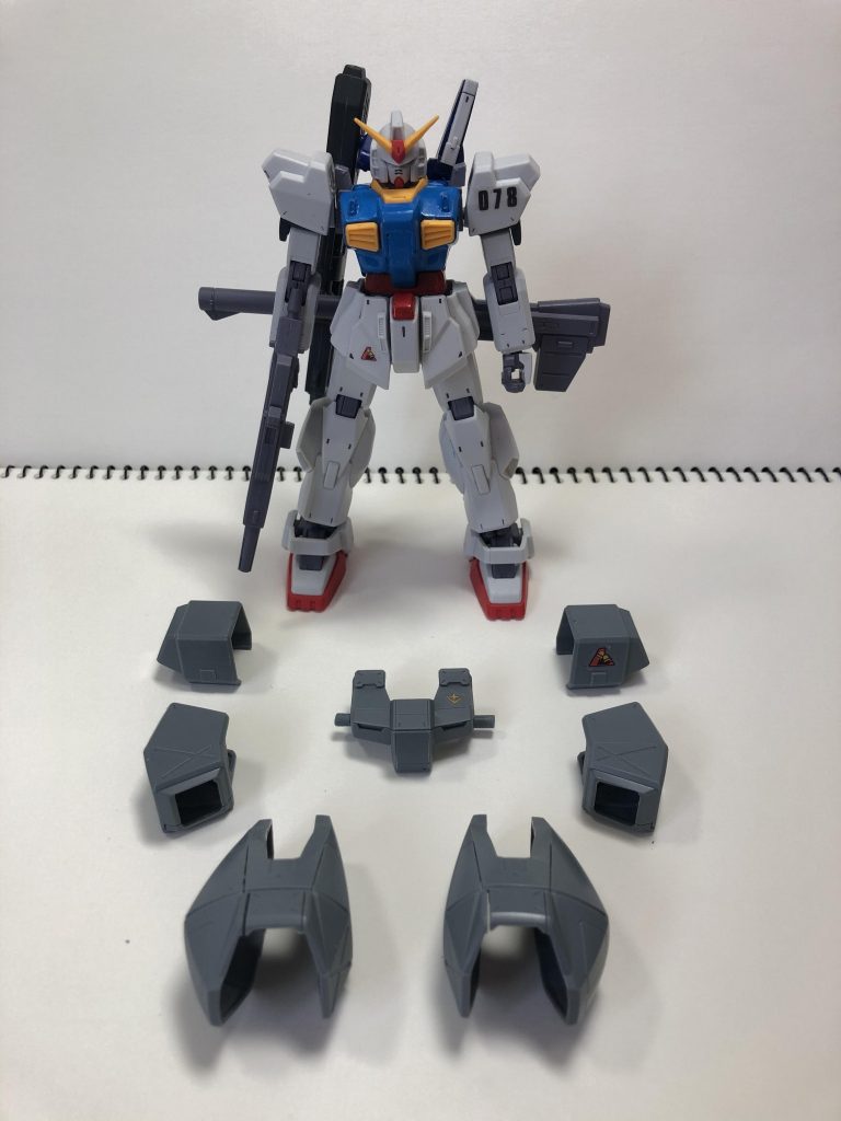 装甲は全て脱着可能