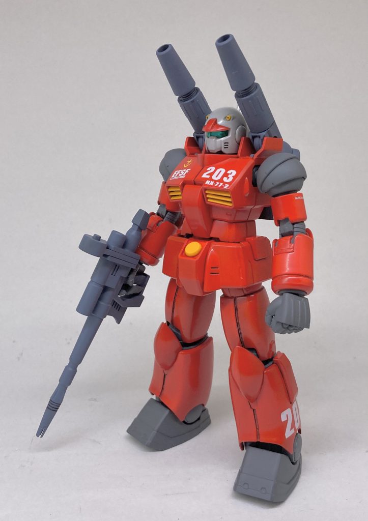 初めてかな?公式ナンバリングです。公式なのでドヤ顔で大きめなデカールにしてみました。もう定番かな?Revive版と最初期型のミキシングになります。