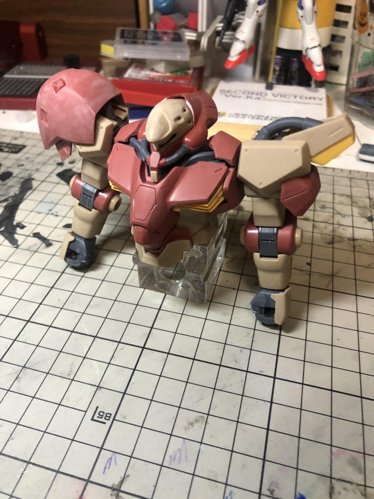 制作過程です(о´∀`о)久々の大型キットで組みごたえがありましたw