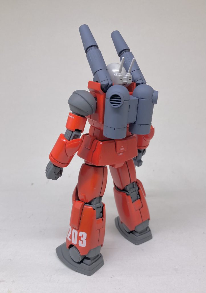 公式ナンバリングなのでアニメ寄りのカラーリングにしましたよ。