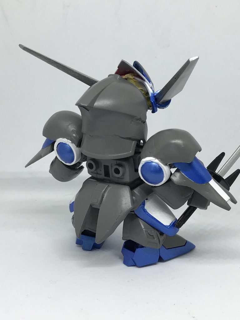 REAR後ろはシンプルに。腰アーマーは陸遜のままです