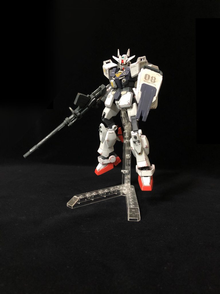 ロングライフル装着!こちらの方がバランスが良い感じがします♪