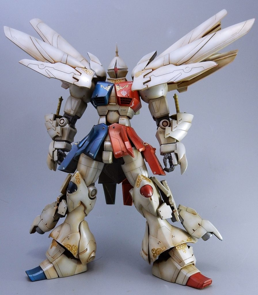 左右が別れてからのシンメトリカルドッキング!近接攻撃型ギャンアエル