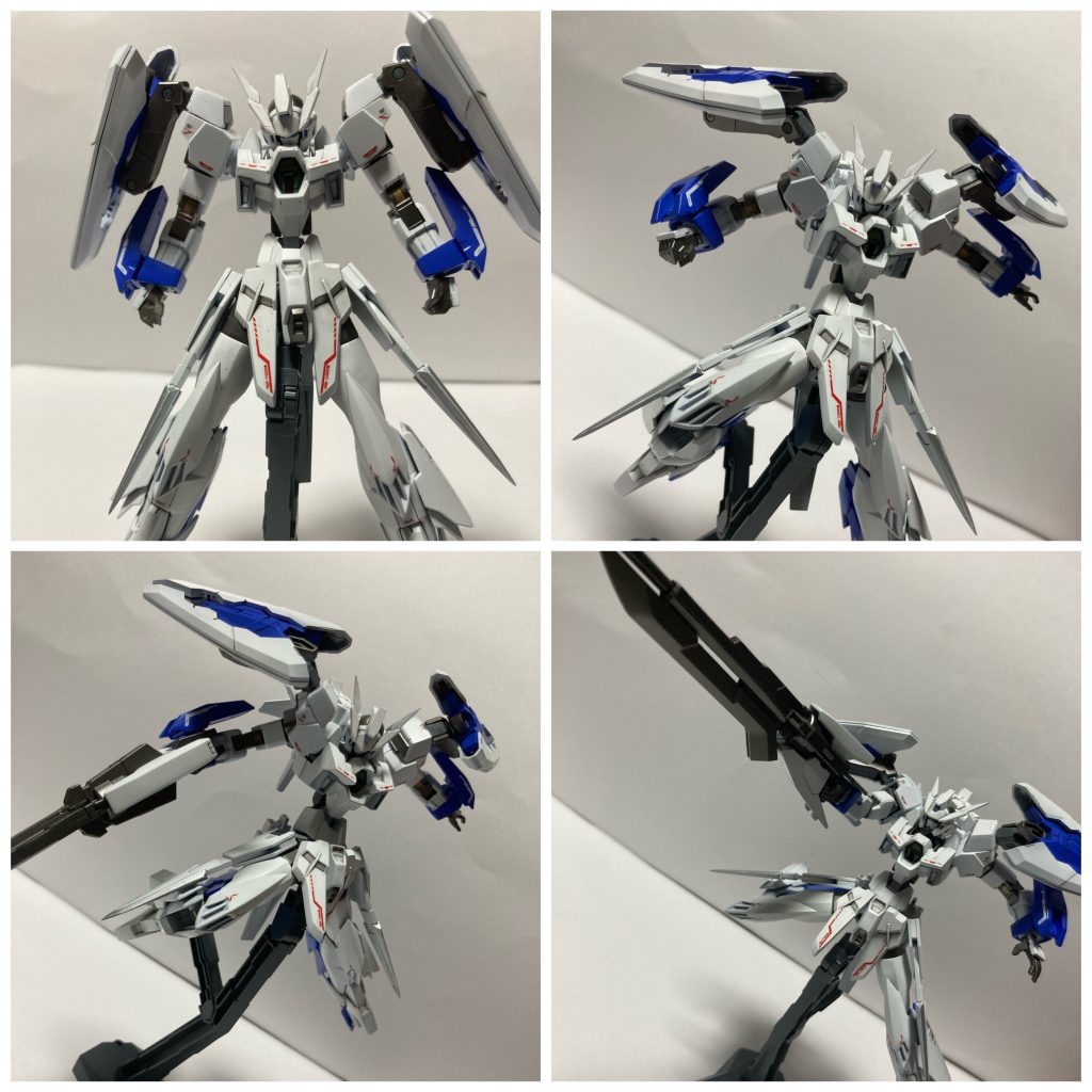 AGEシステムドッキングGO!換装しブルーローゼンで!!ドッズライフルも砲身が違うものに!