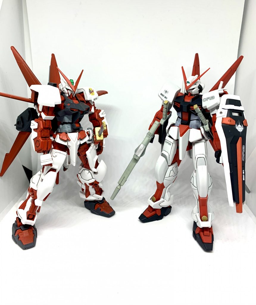 レッドフレームと並べると簡略化された感強くて良い👌