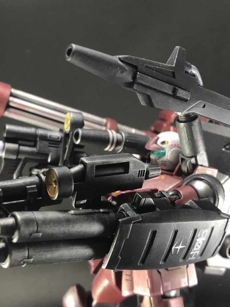 武装にはドライブラシ入れてます。