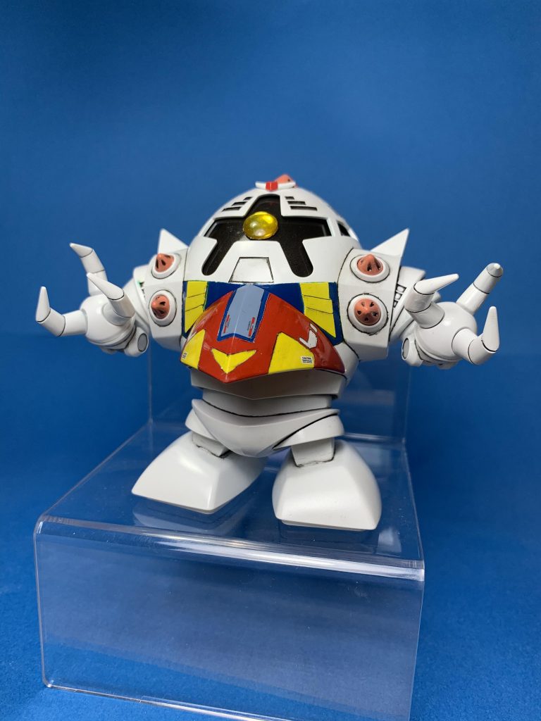 足が短過ぎると思い、2ミリ延長しました。おかげで少し上を向けるようになりました。