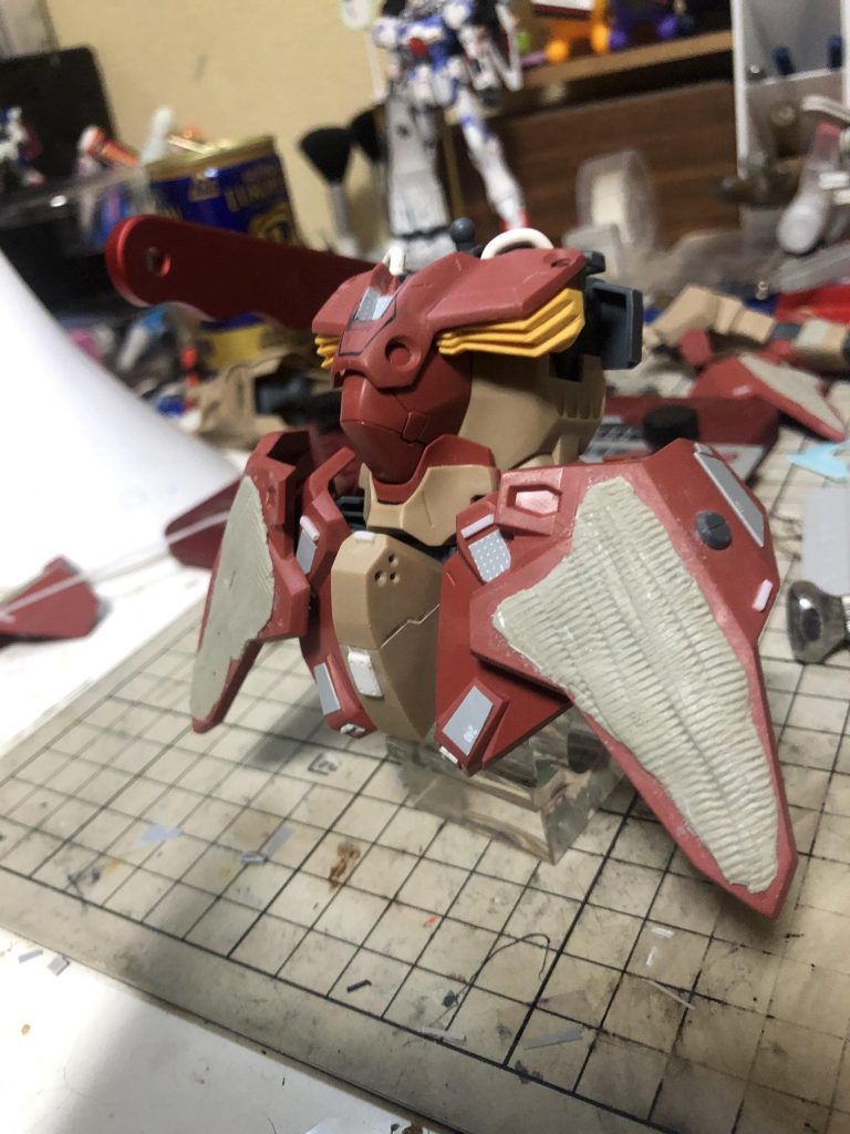 エポパテでツインメリットコーティングを施してます(*´ω`*)