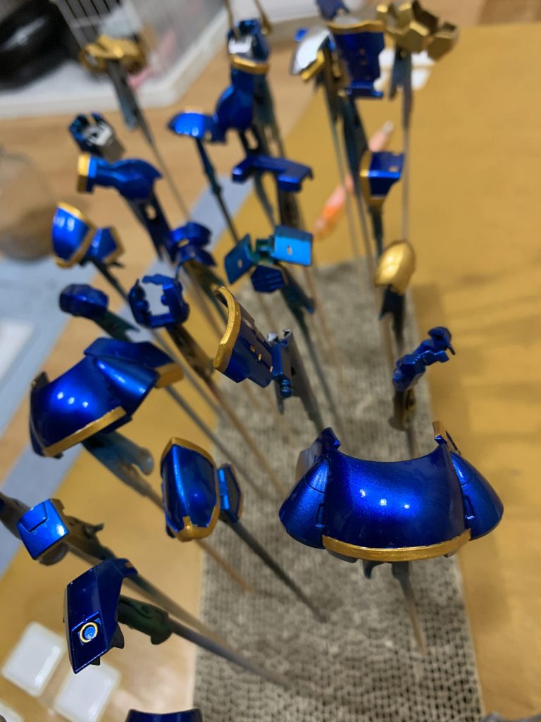 中研ぎとコンパウンド3種磨いて仕上げです。