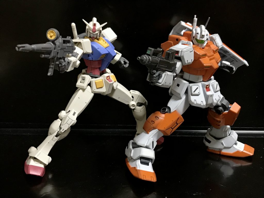 おまけ… 細マッチョとゴリマッチョ(笑)