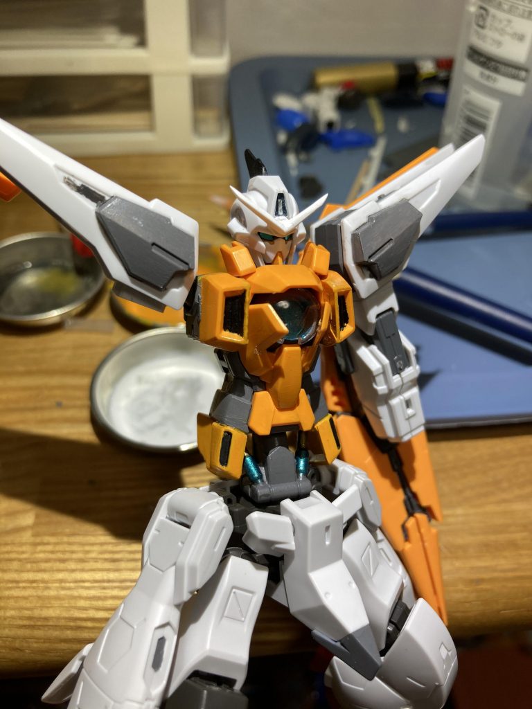 組み上がり、塗装を施している工程です！