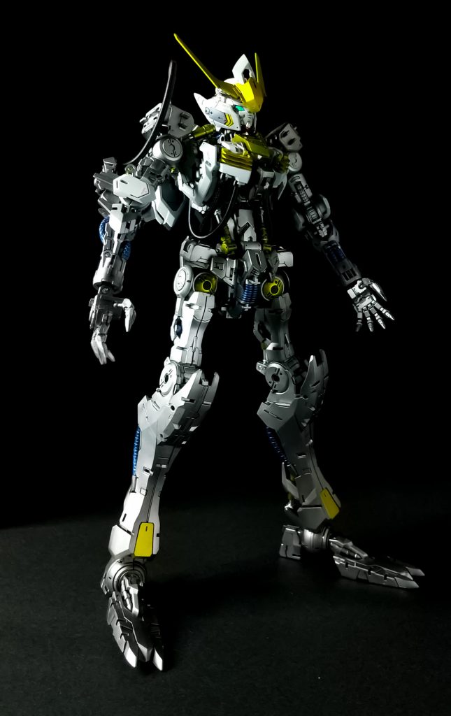 内部フレームが素晴らしい!あと1体作って内部フレームだけで飾っておきたいくらいです。