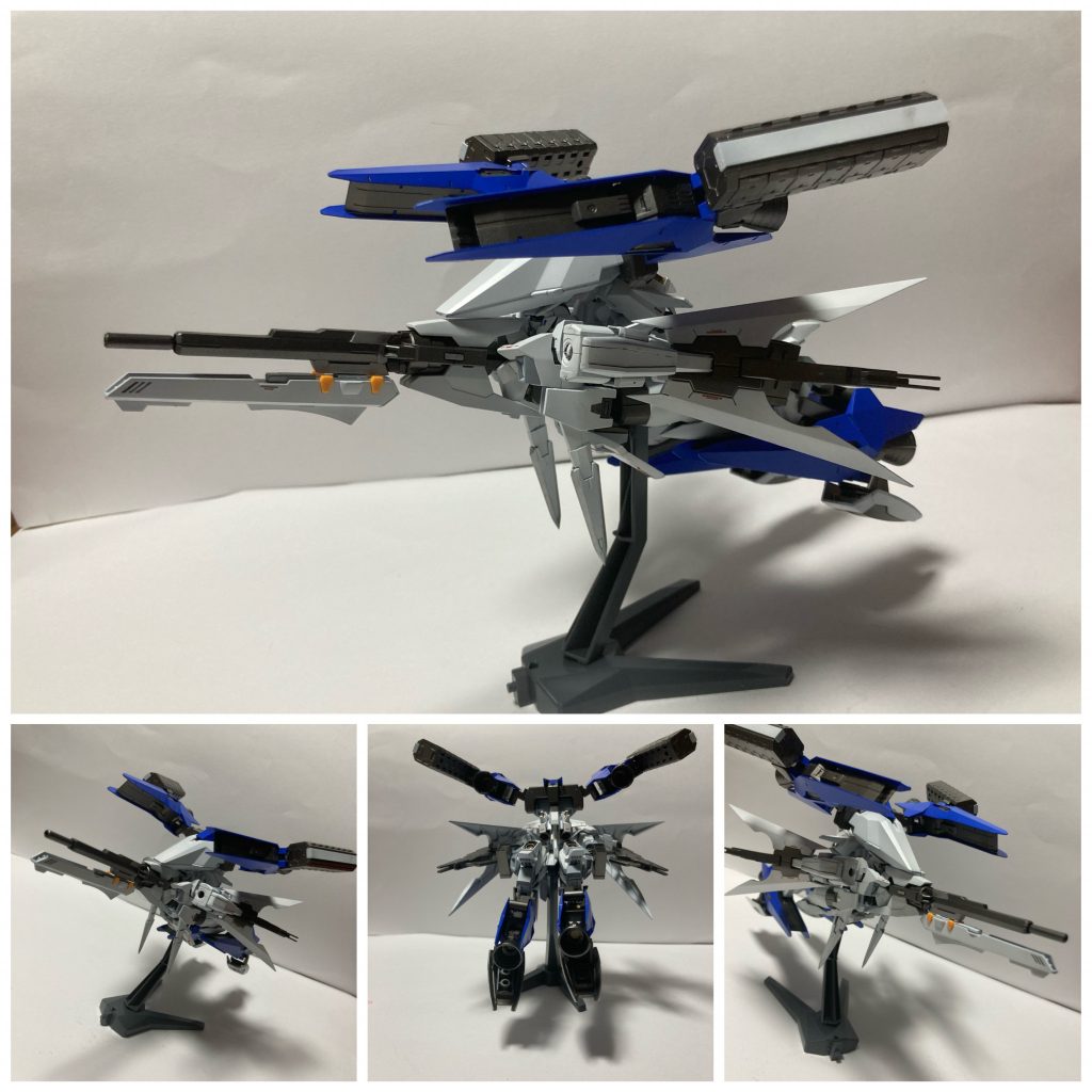 換装パーツを使う事で長距離ブースターを装着可能です!