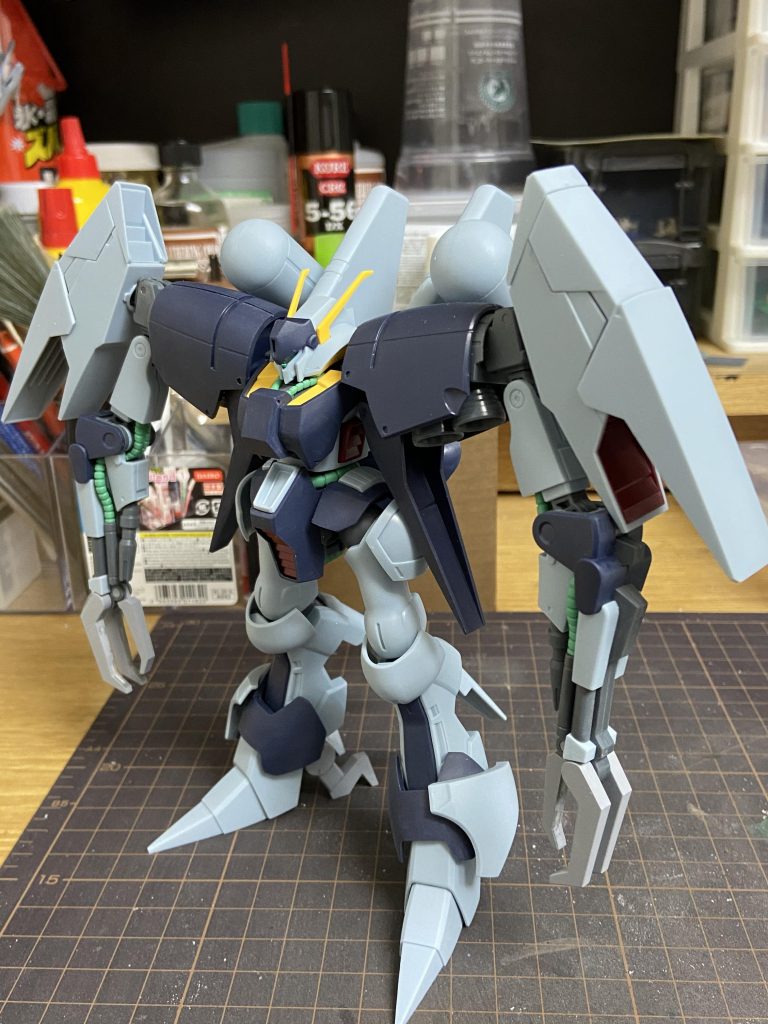 塗装前に一旦組み上げた状態