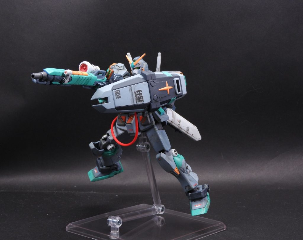 メガビームランチャーも当然運用可能。『冷却機構強化により出力低下と引き換えに安定して運用が可能』という脳内設定。