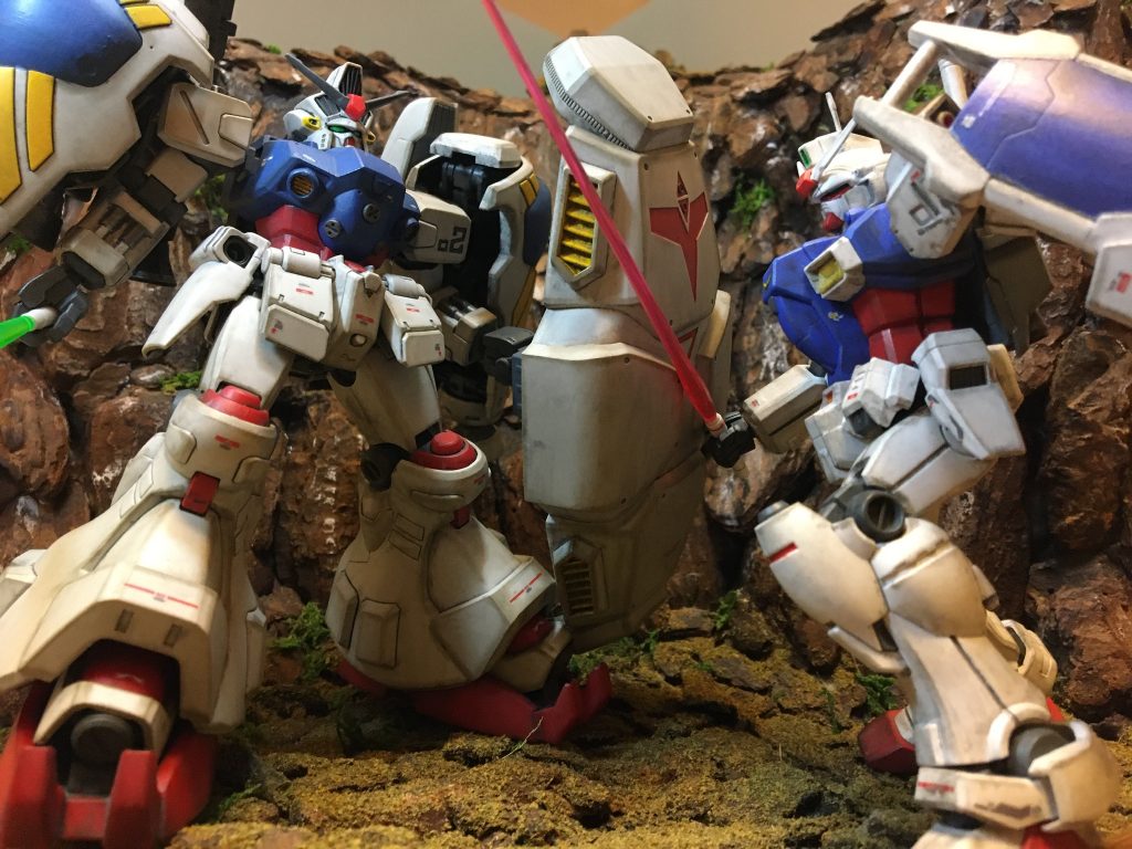 gp１ゼフィランサスと圧倒的な存在感の割に、機体そのものは案外大きくないと感じましたが、ゼフィランサスとの２体展示は映えます。