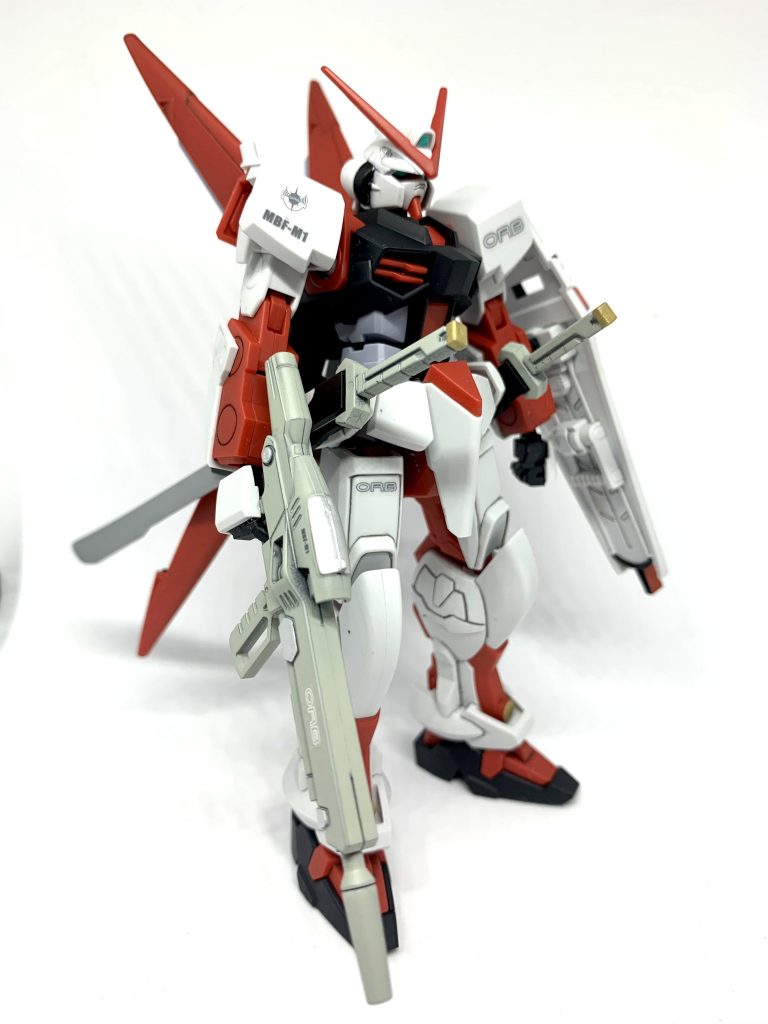 ビームライフルと対艦刀は塗装してます