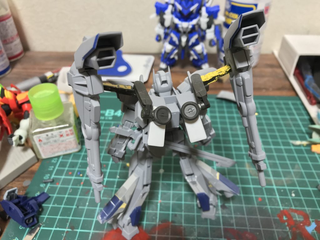バックパックのアームとしてバルバトスルプスのパーツを使ったりしてます
