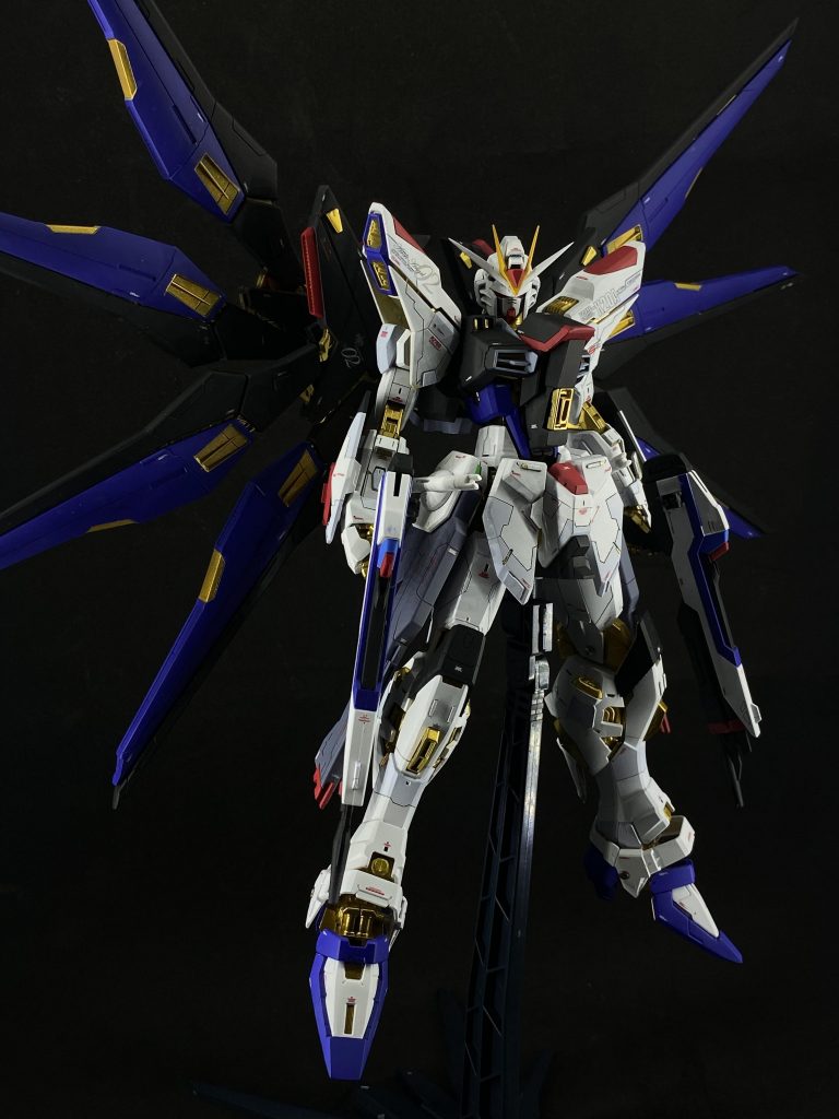 ウイングを広げるとやはり迫力が増しますね