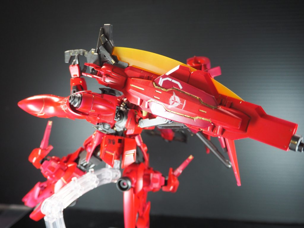 GNオーガソード弍式を遠距離砲にマウント可能