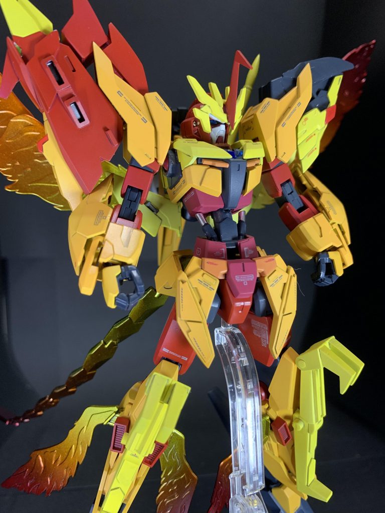 斜めからのアップ