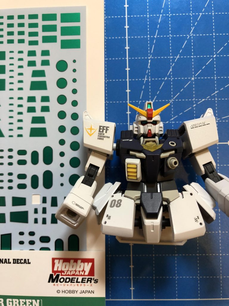 デカールが得意技の私にとって、この量は歯がゆかったです笑