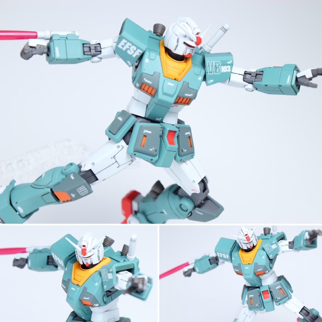 ガンダムならボックスビームサーベルで無双出来るでしょう。