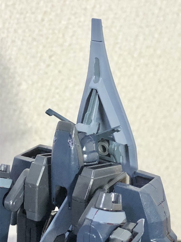 MAモードでシールドにトサカが収まるか心配でしたがピッタリでした。