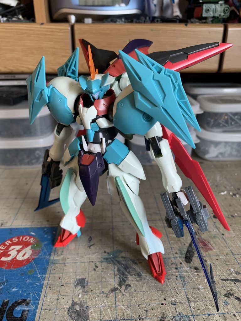 塗装はサフを吹いてから、筆塗りで仕上げております。ご清聴ありがとうございました。