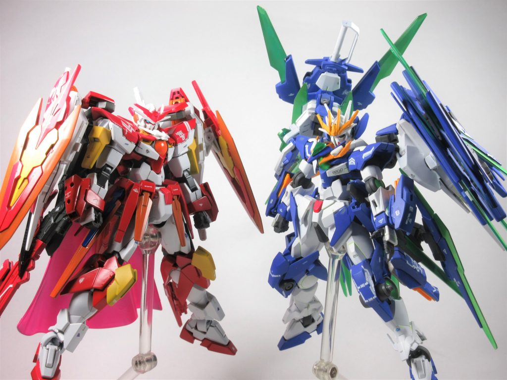 自分専用ガンプラ二体目もクアンタでしたイデアル系列ということで既に三代目の制作も予定してます。ここまでご覧下さりありがとうございます