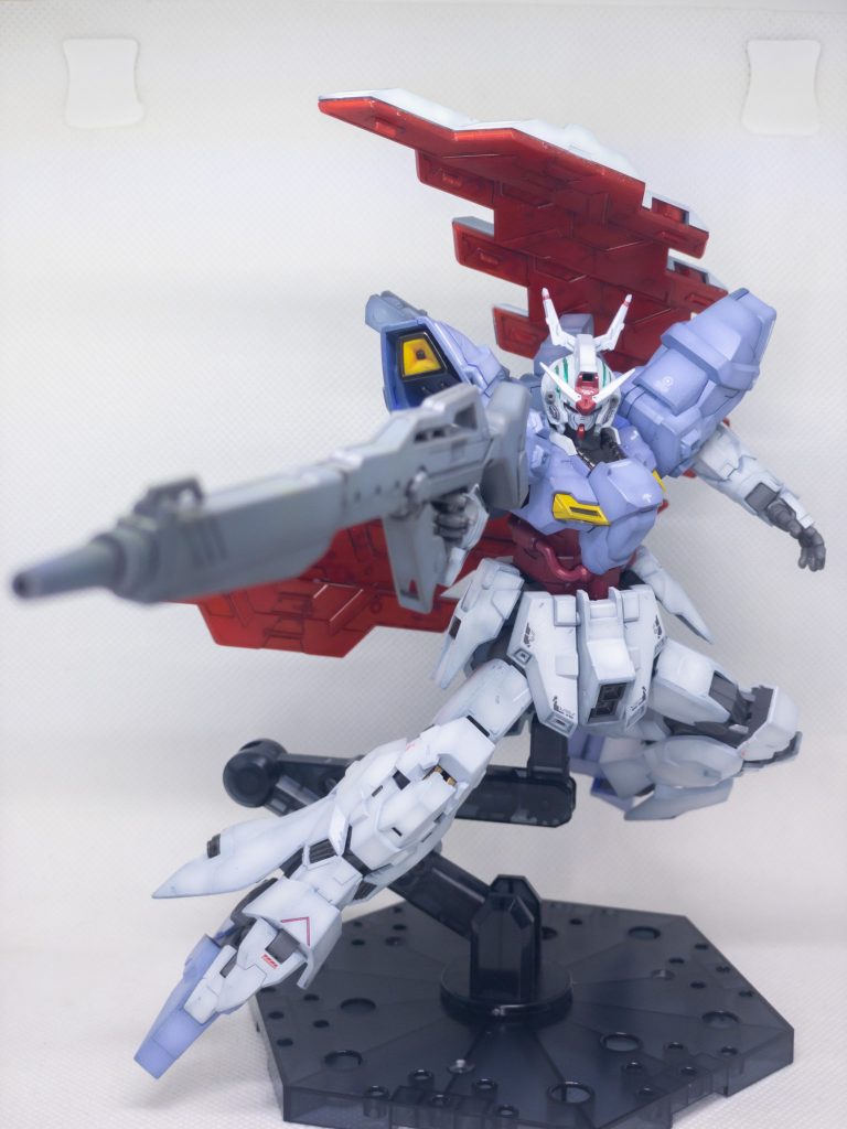 ガンダムエース付録のロングライフルも。