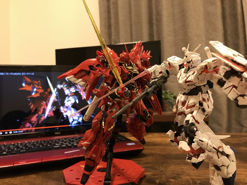 写真のユニコーンも解体中w