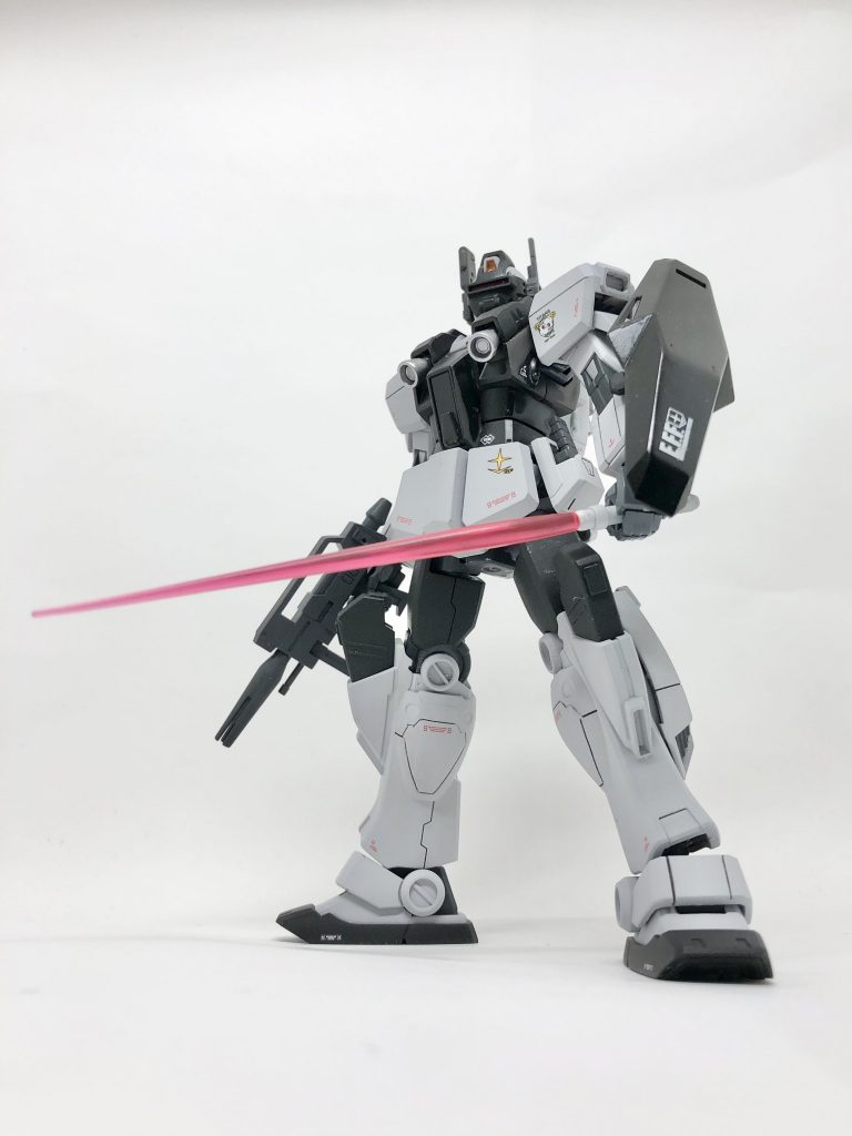 軽くポージングさせて締め。塗装剥げが怖かったので気持ち控えめに...