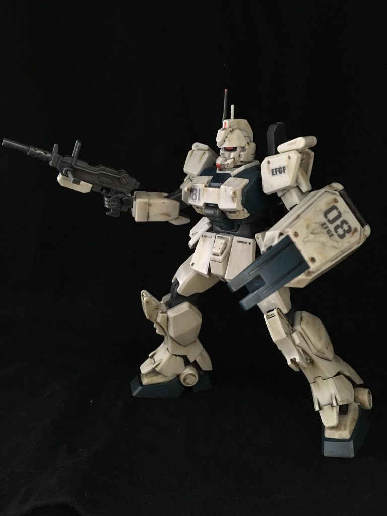 ウェザリングのセンスの無さに心が折れそうになりました。