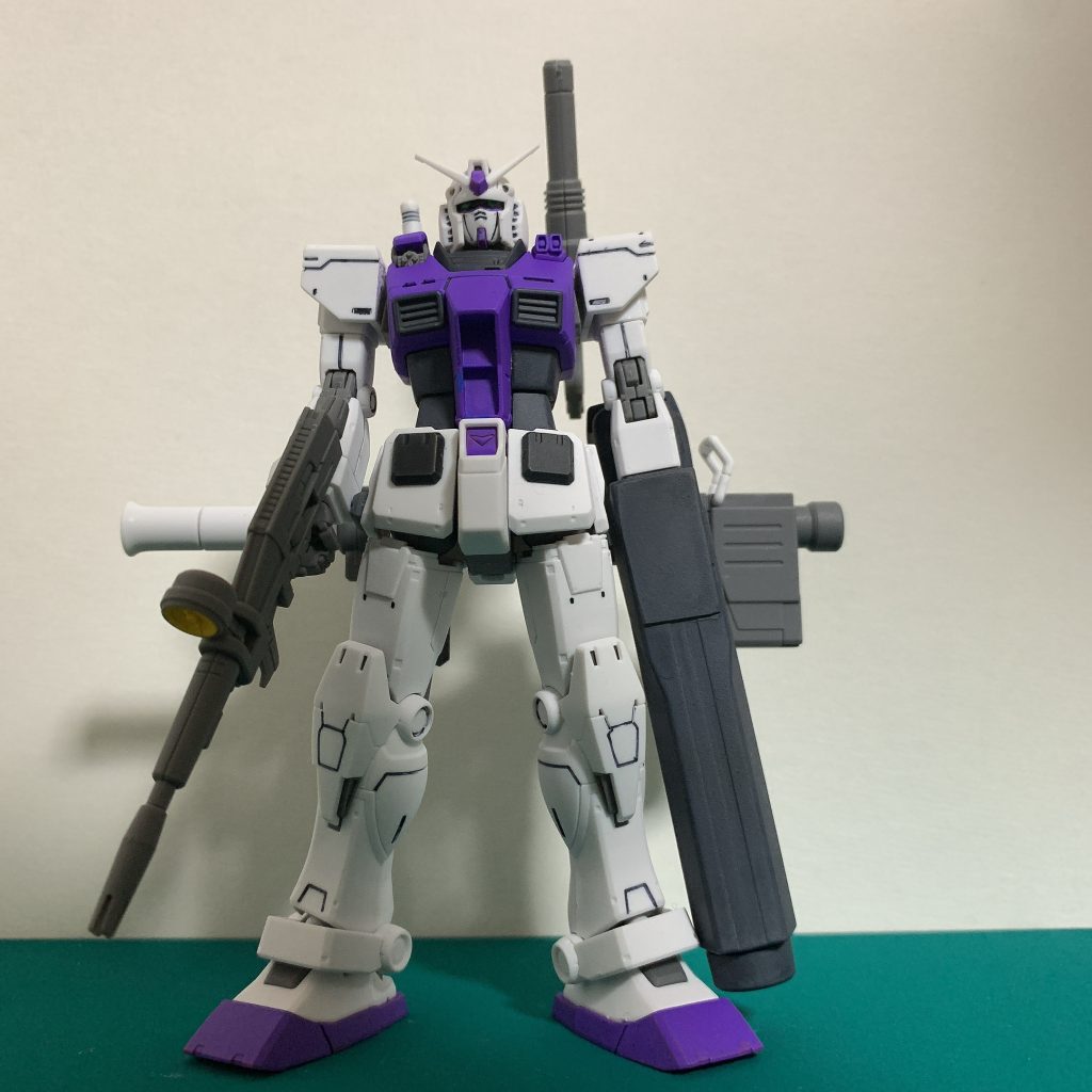 立ち姿、フル装備 