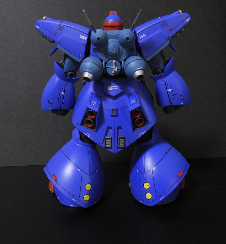 思い出深いキットを完成できて満足です。