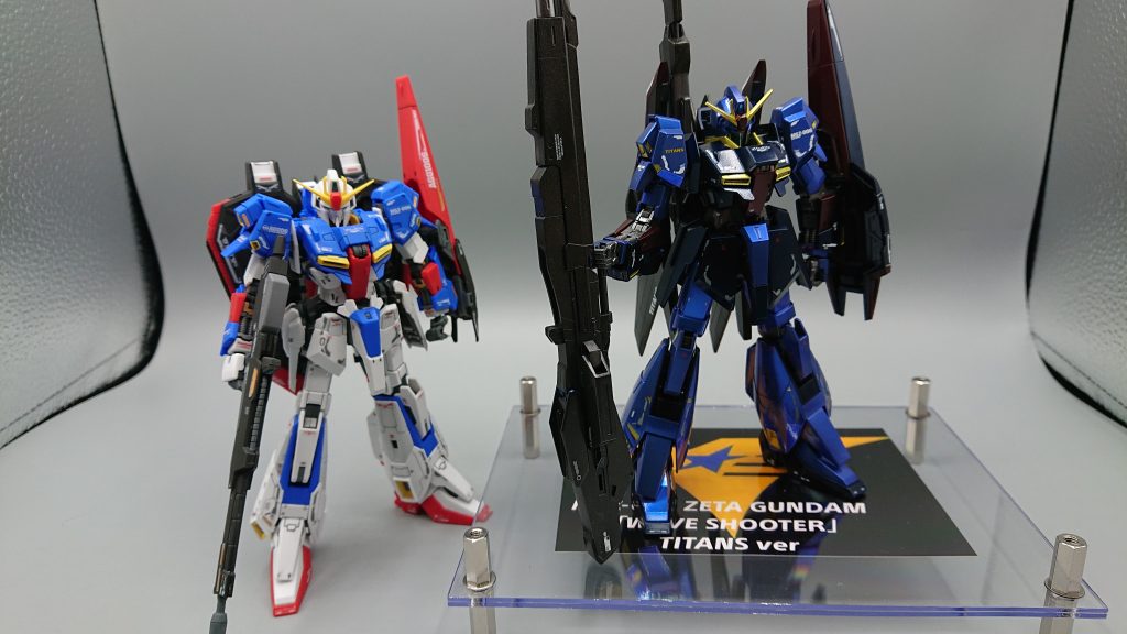 RGZガンダムとのツーショット